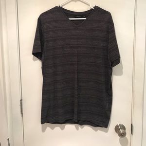 Marc Anthony dark gray v-neck tee